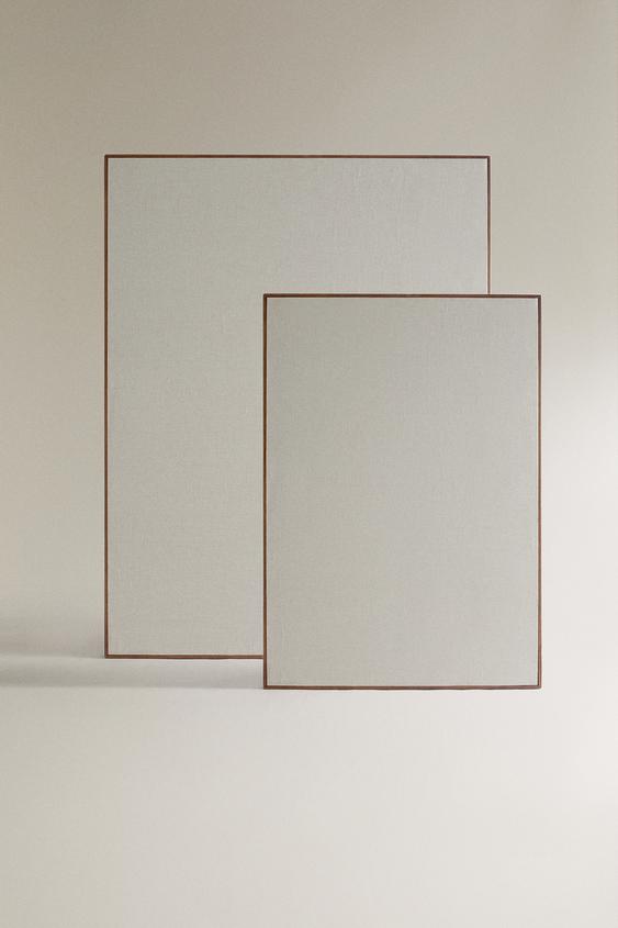 MAGNETIC LINEN PANEL - Light beige by Zara - Image 0