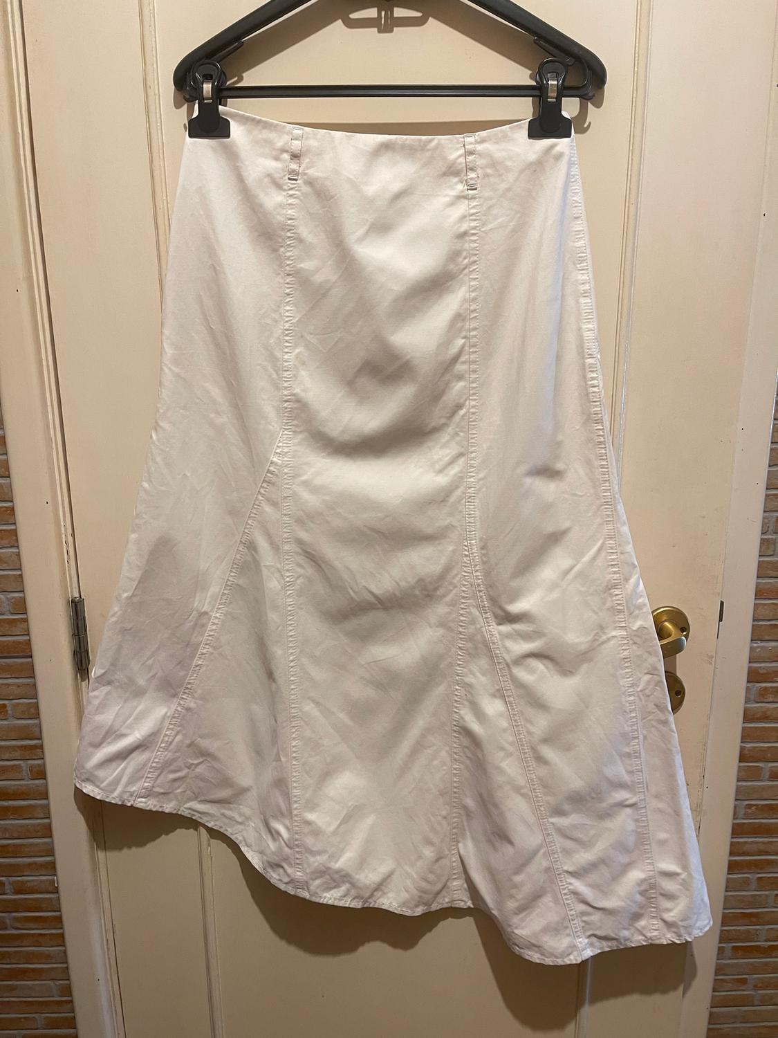 ASYMMETRIC MIDI SKIRT - Image 3