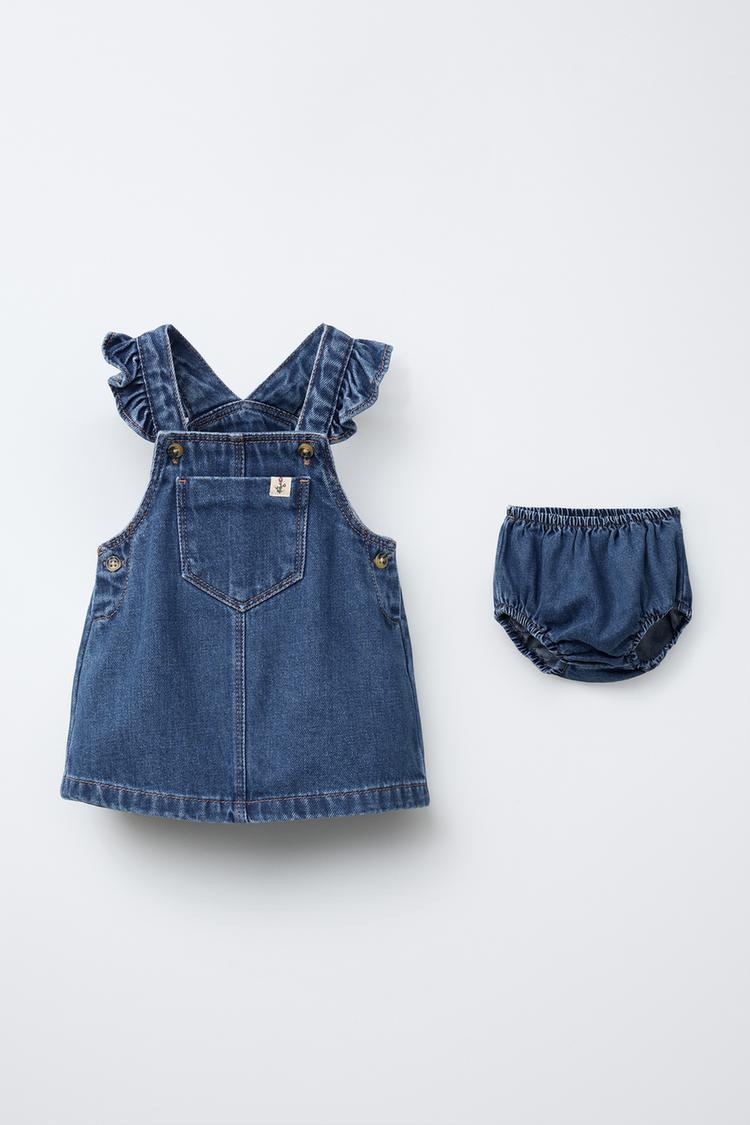 Baby Frock Vestidos De NiÃ±as Jeans Dress Ropa Para NiÃ±as Jeans