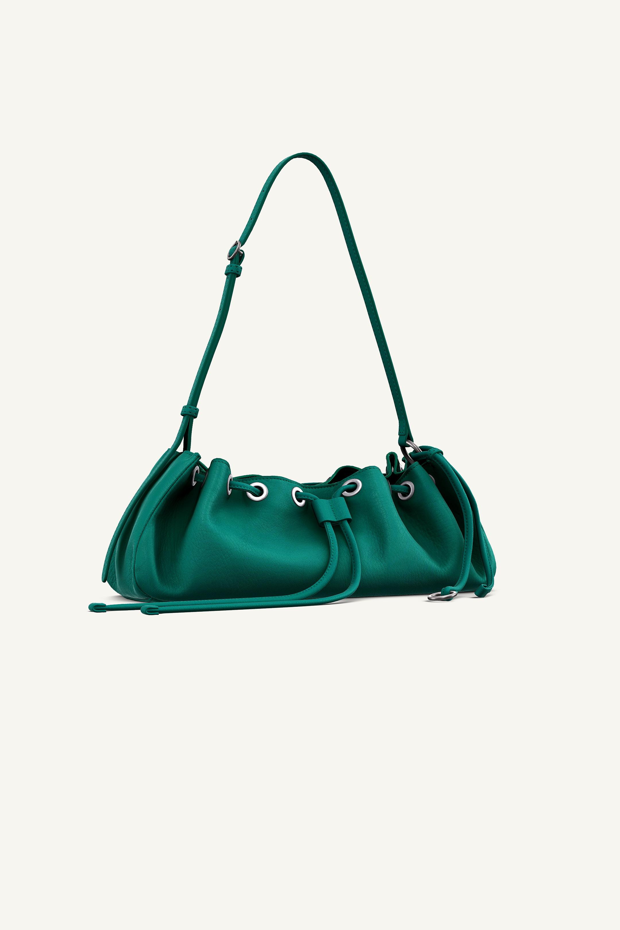 LTHR SHLDR BG 16 - Verde de Zara