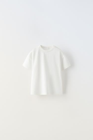Zara BASIC T-SHIRT - White