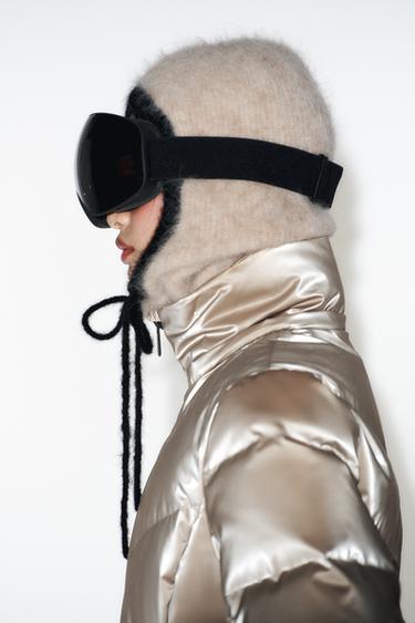 WATER-RESISTANT WINDPROOF DOWN JACKET RECCO® TECHNOLOGY SKI COLLECTION - Gold by Zara - Image 5