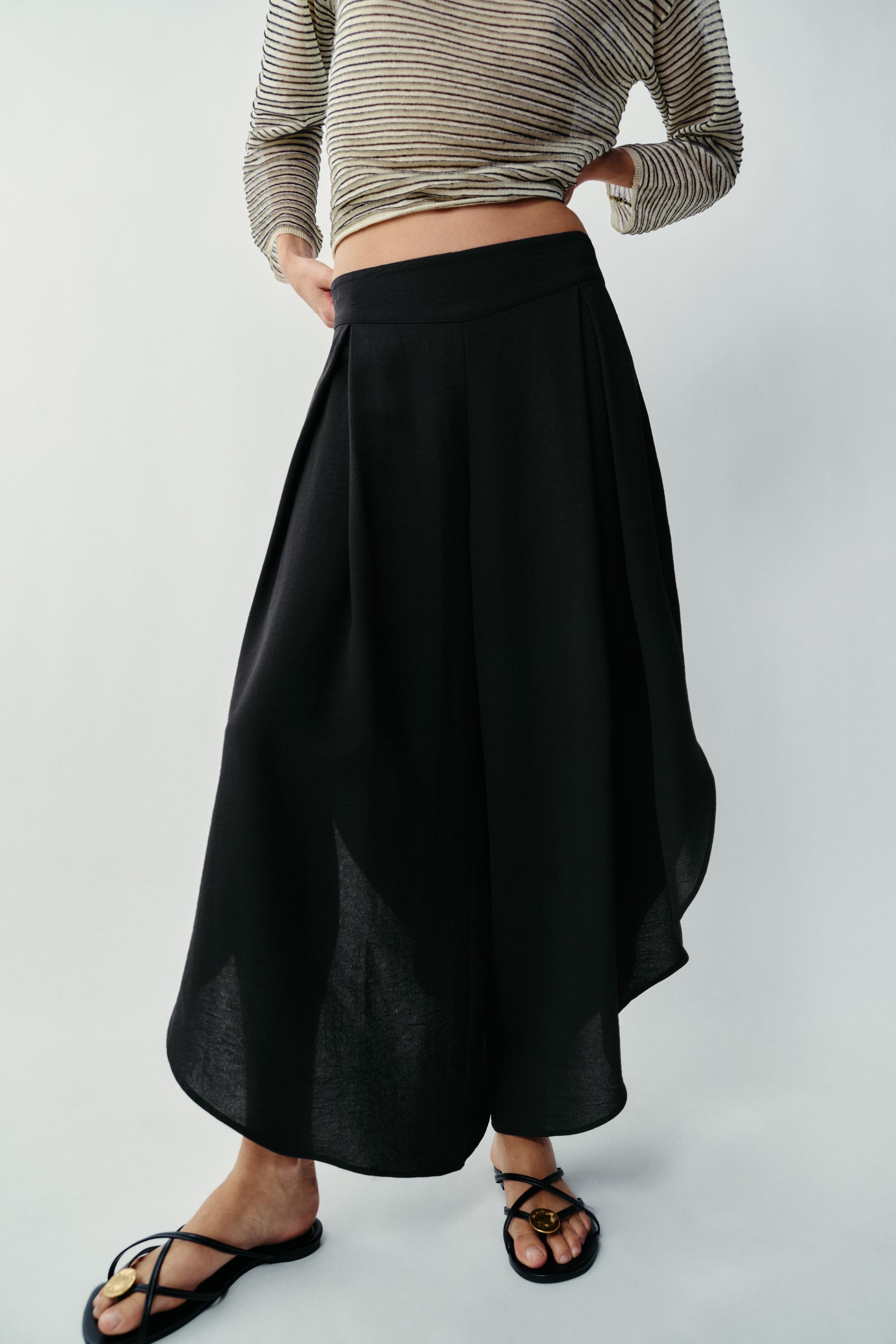 FLOWY VENTED PANTS