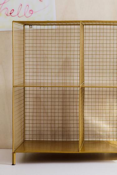 KIDS' HORIZONTAL METAL SHELVING UNIT - Mustard by Zara - Image 5