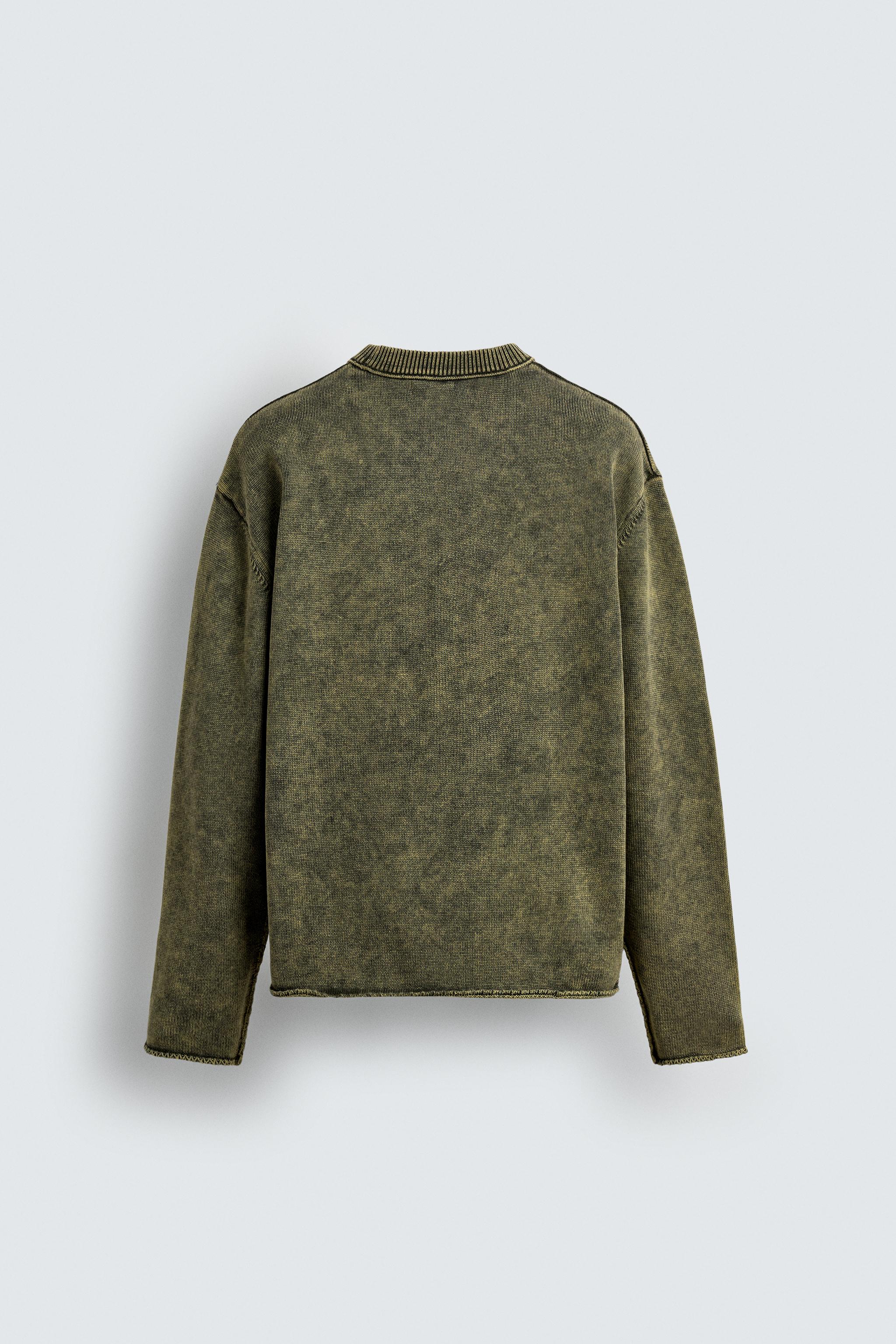 PULL DÉLAVÉ EN COTON