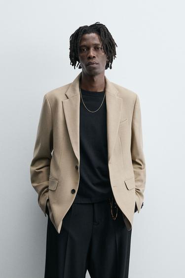 BLAZER ESTRUTURA - Areia da Zara