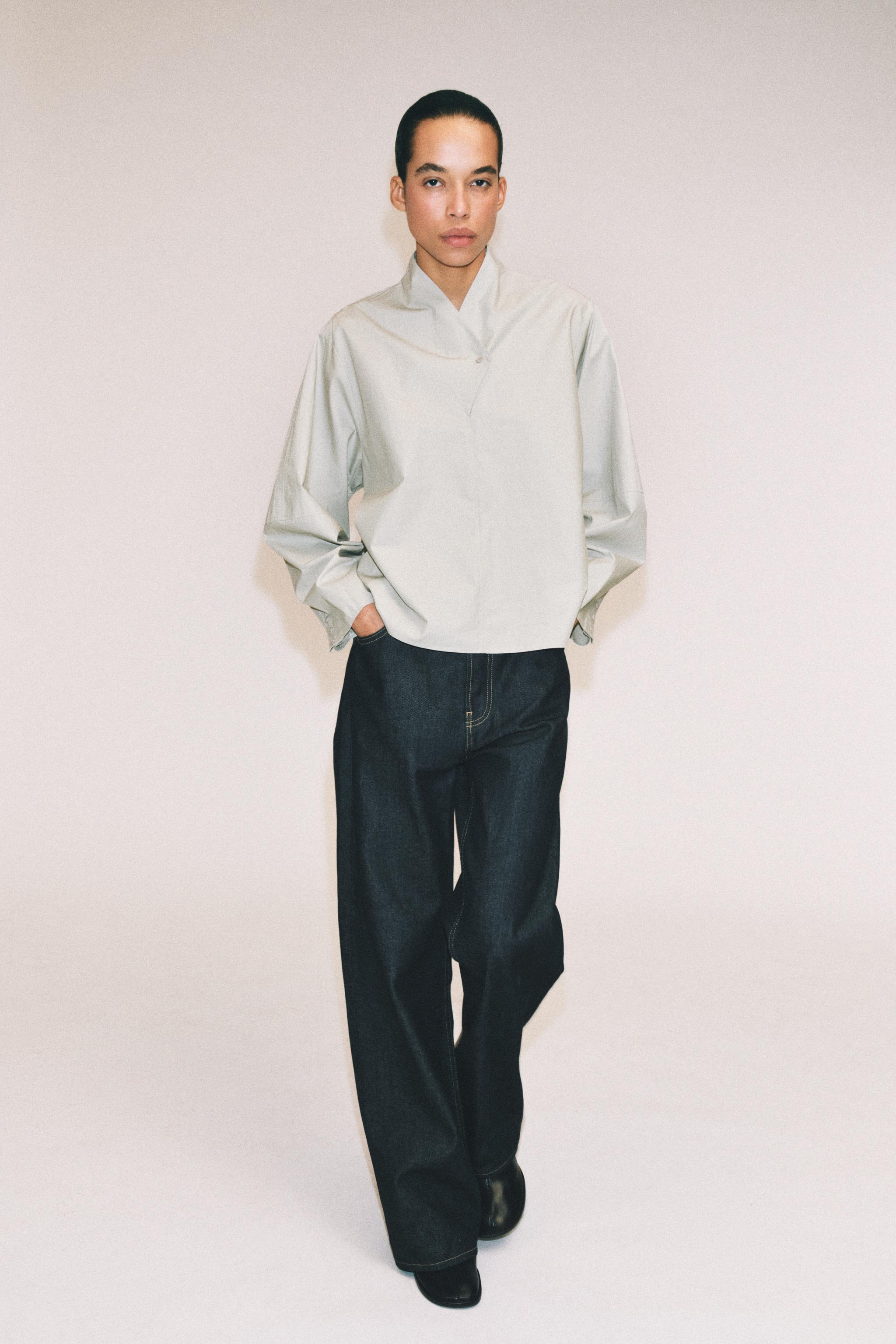ZW COLLECTION V-NECK SHIRT