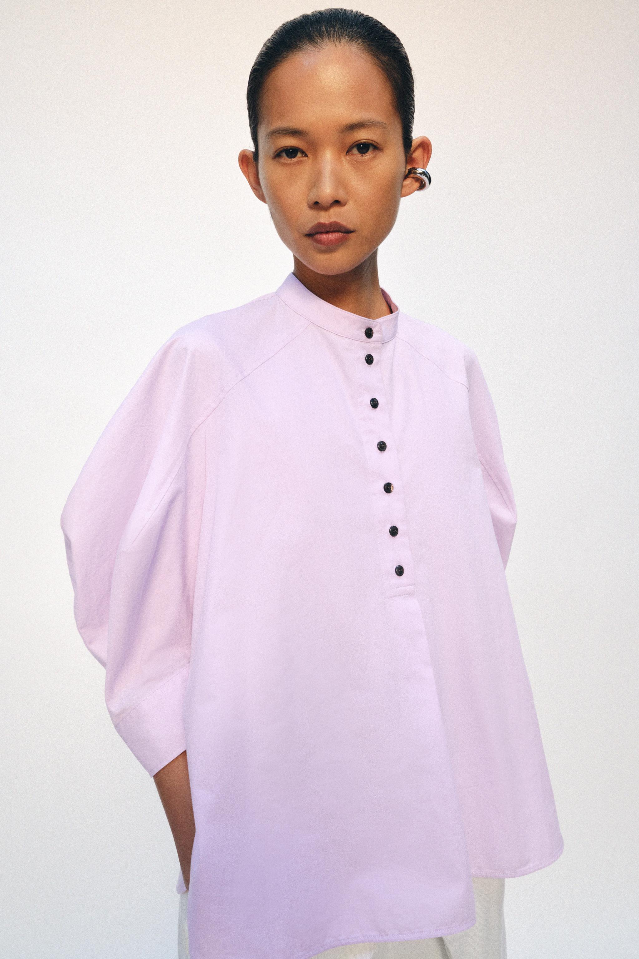 CHEMISE À MANCHES BOUFFANTES ZW COLLECTION