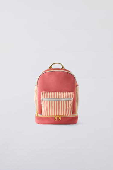 MOCHILA ESCOLAR - Rosa da Zara - Imagem 0