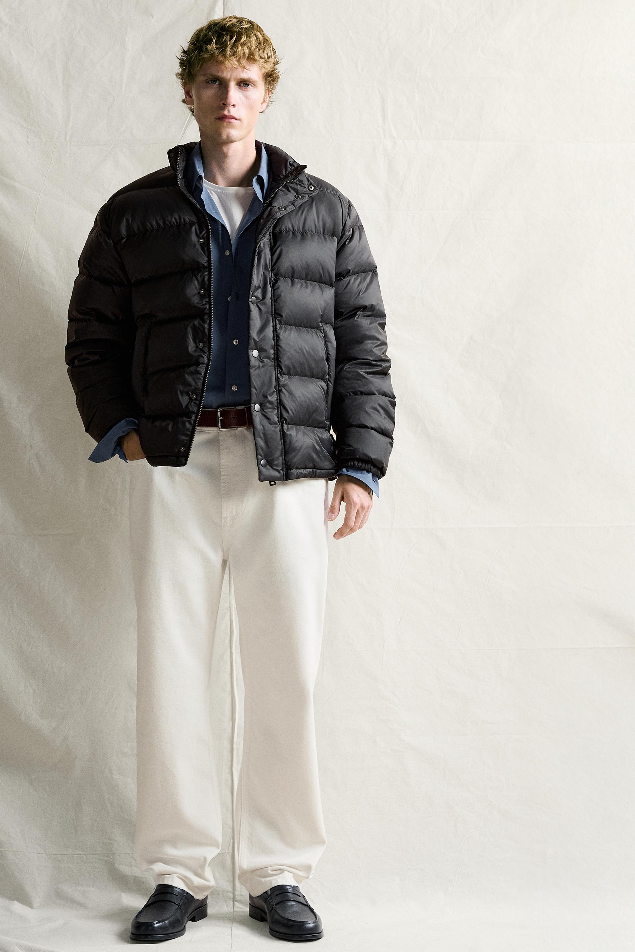 80% DOWN - 20% FEATHER WATER-REPELLENT PUFFER JACKET