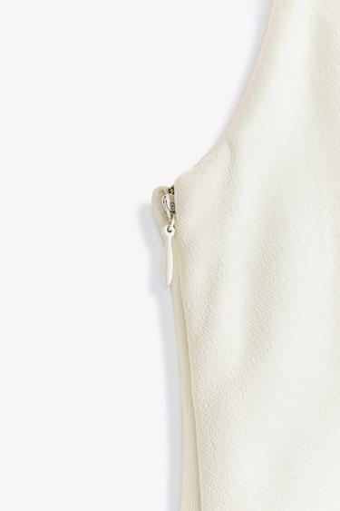 ZW COLLECTION COMBINED HALTER DRESS - Black by Zara - Image 8