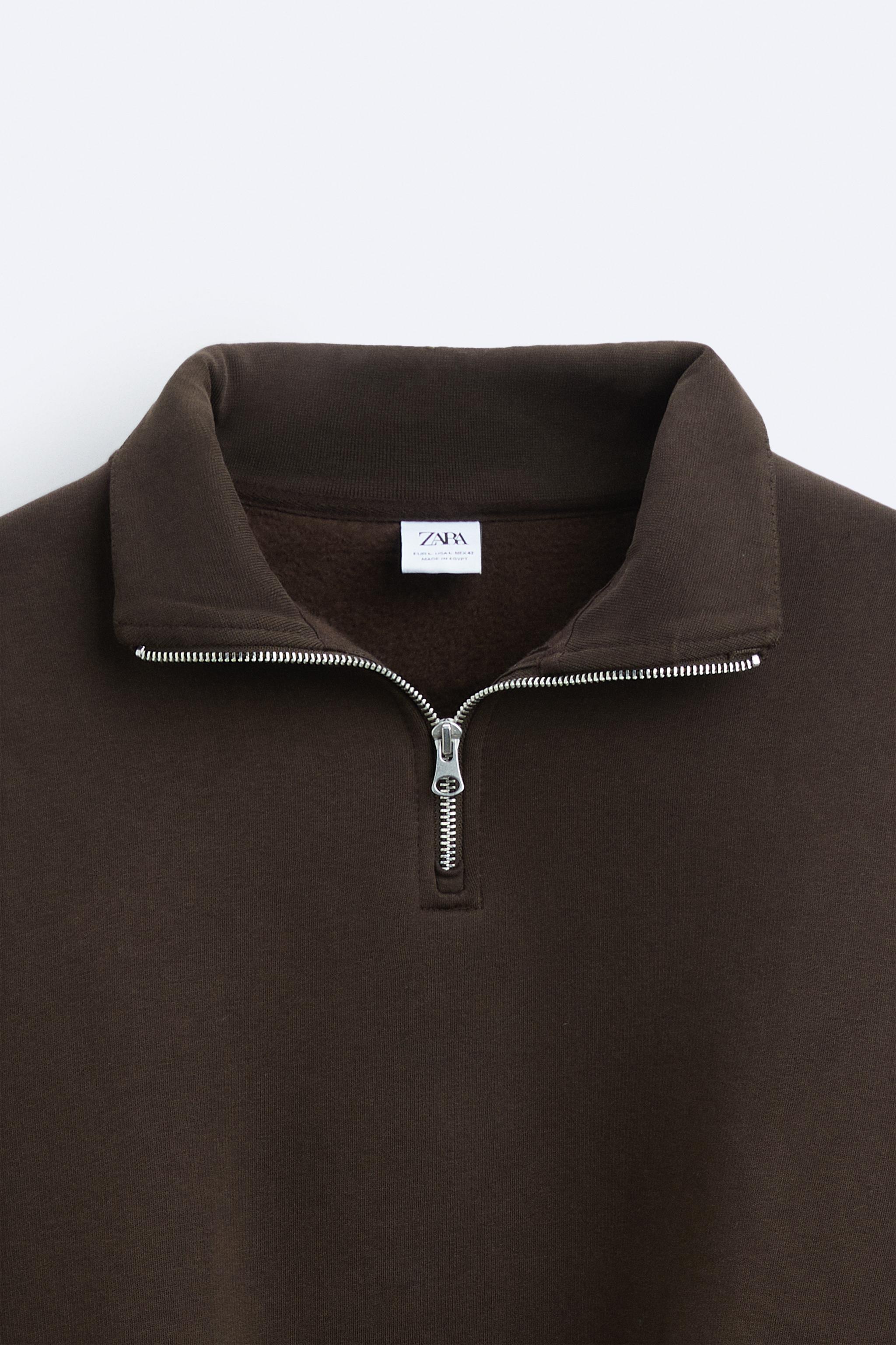 Quarter zip with button on sale down