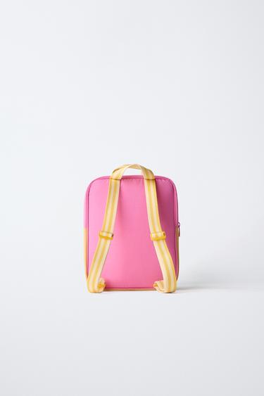 SAC À DOS MULTICOLORE FLEUR - Rose de Zara - Image 4