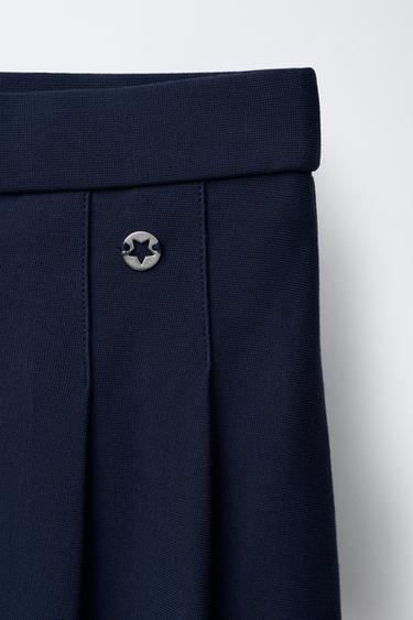 PLEATED SKIRT - Navy blue by Zara - Image 2