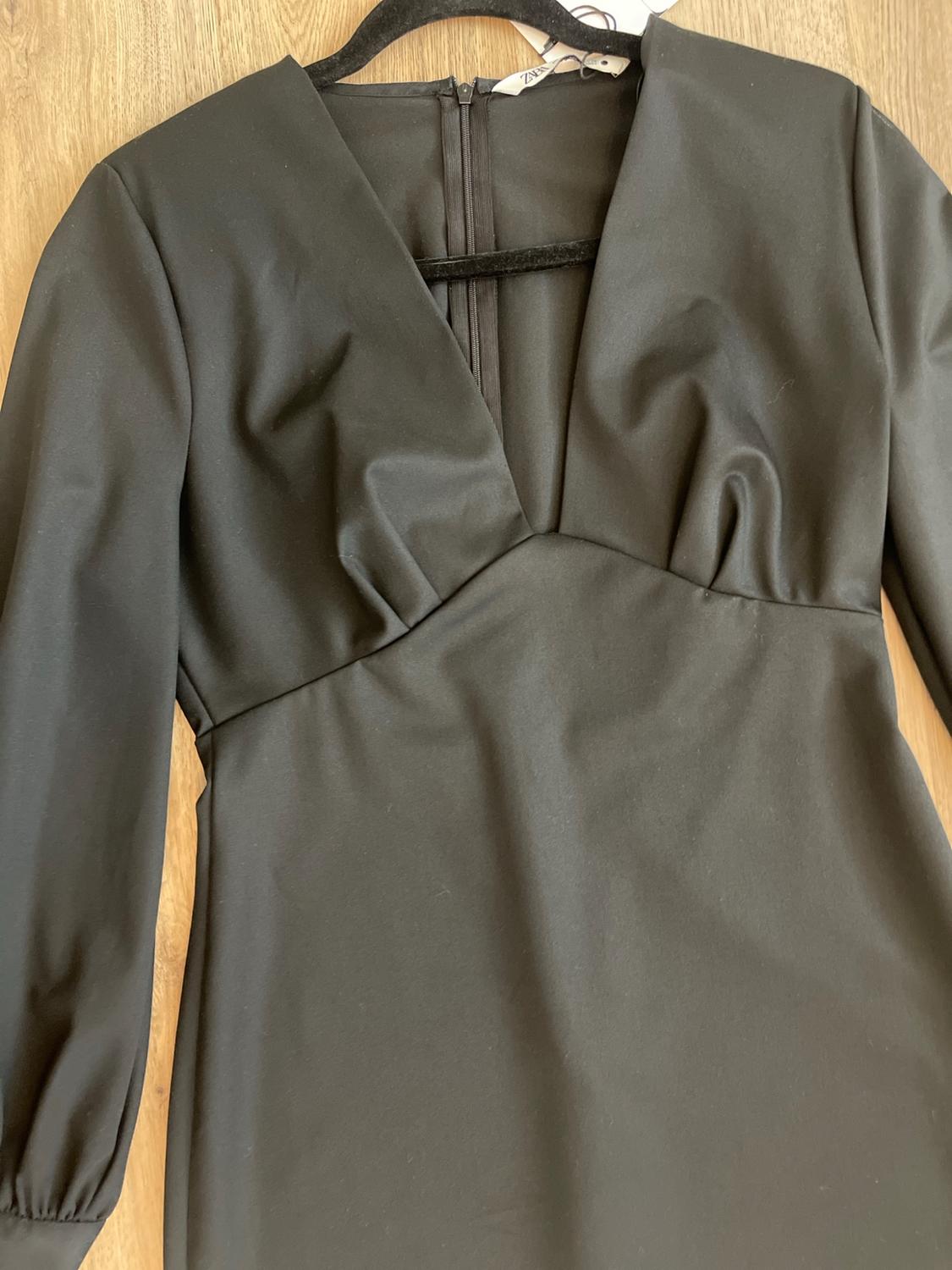 BALLOON SLEEVE DRESS - Image 2