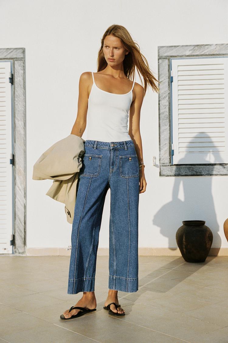 Jeans z1975 culotte tiro alto