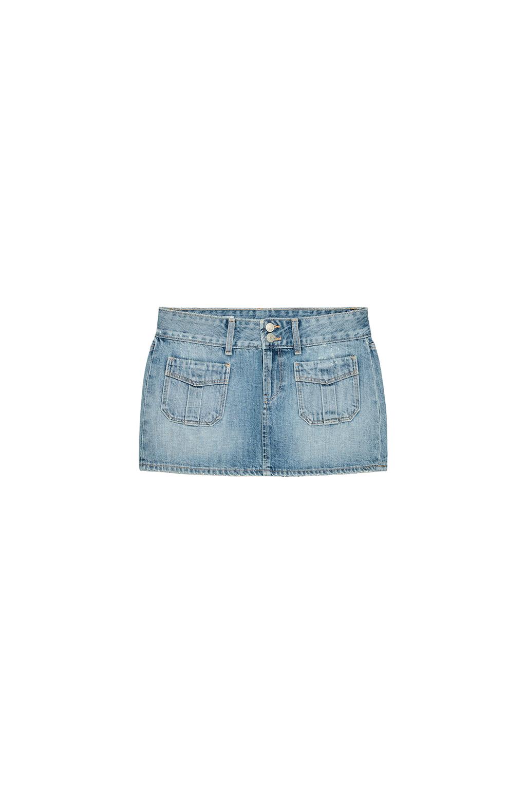TRF DENIM MINI SKIRT - image 3