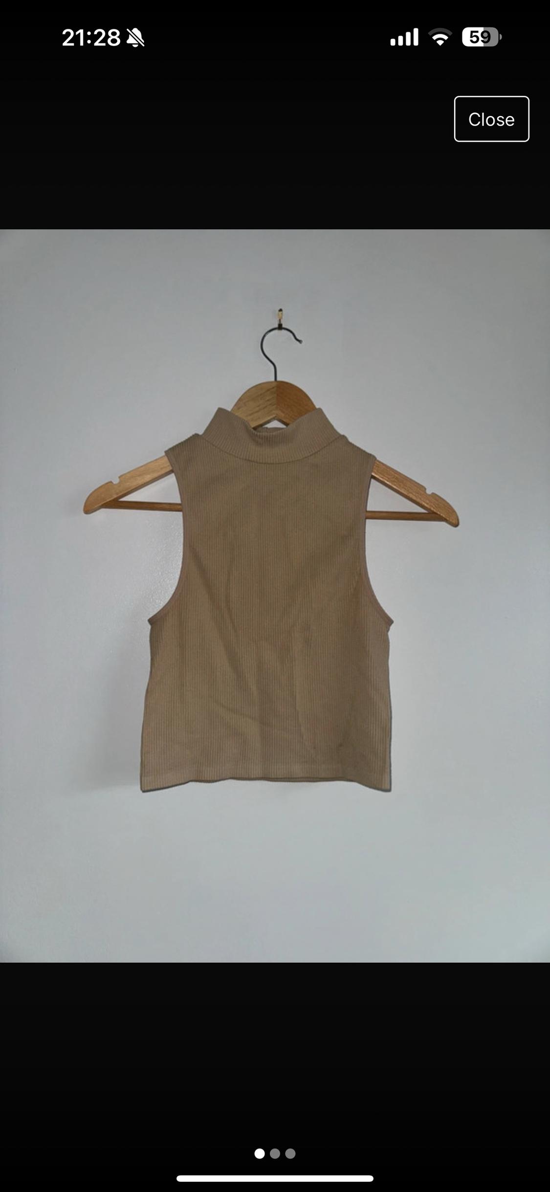 SEAMLESS HIGH NECK TOP