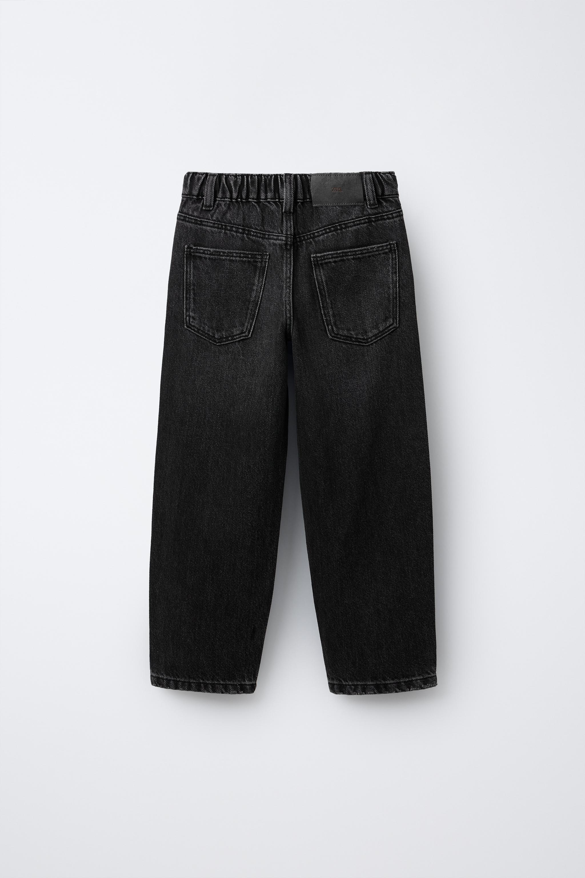 MOM FIT JEANS Black ZARA India