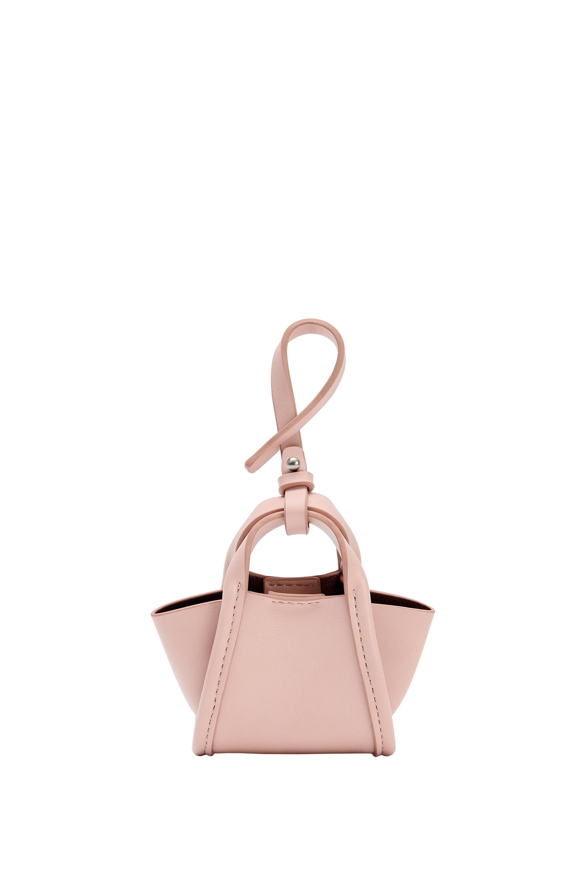 ミニバッグチャーム - ピンク | ZARA Japan / 日本
