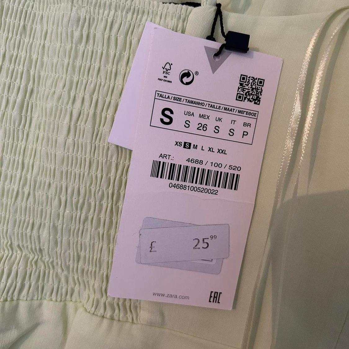 STRAPPY LINEN BLEND DRESS - Image 3