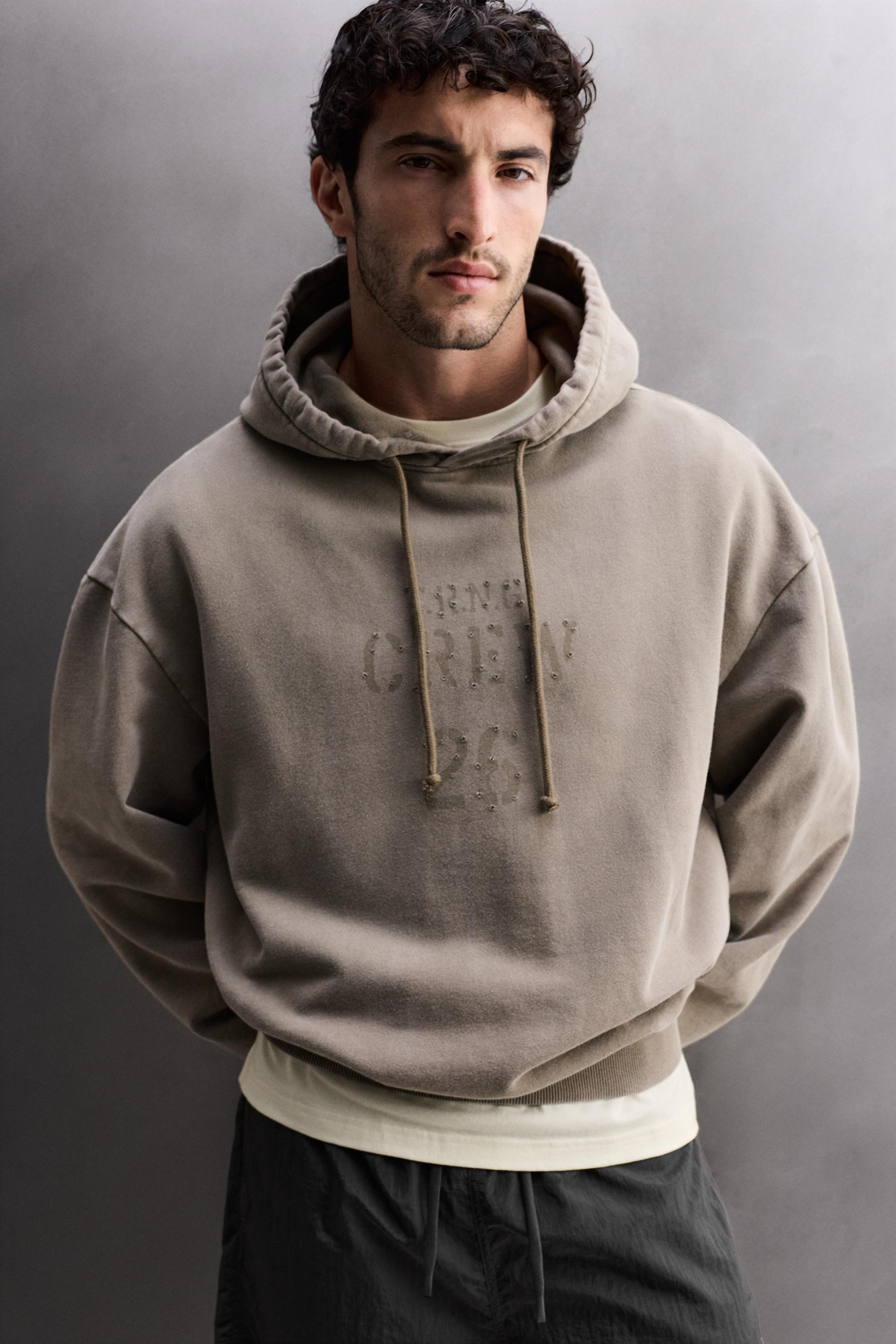 WASHED RELAXED FIT TRAINING SWEATSHIRT