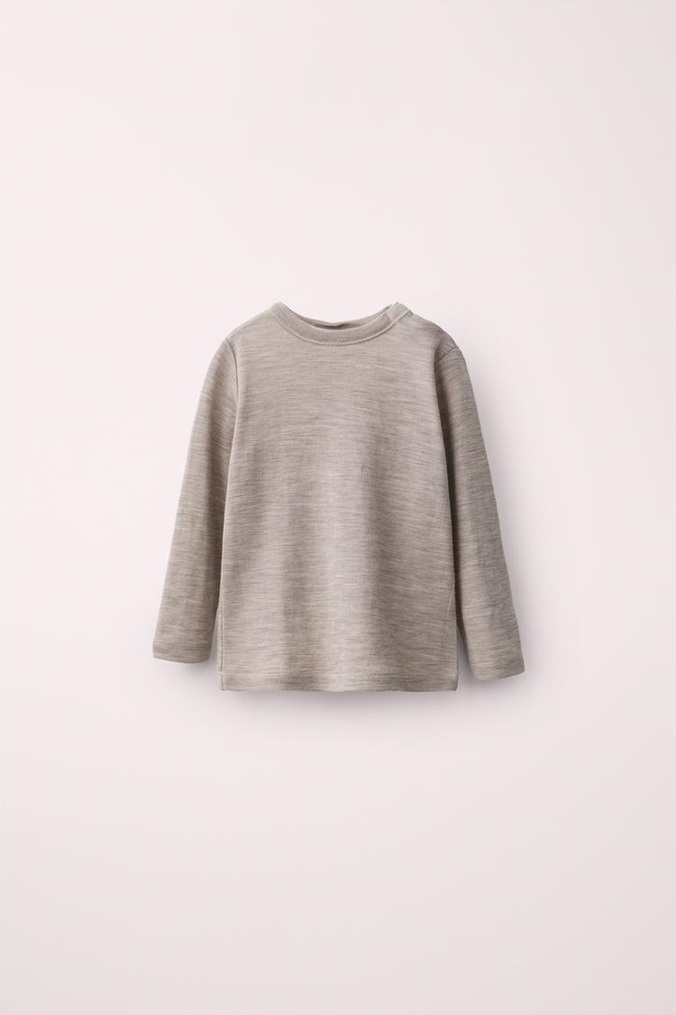 Camiseta 100% lana created by caramel london x zara
