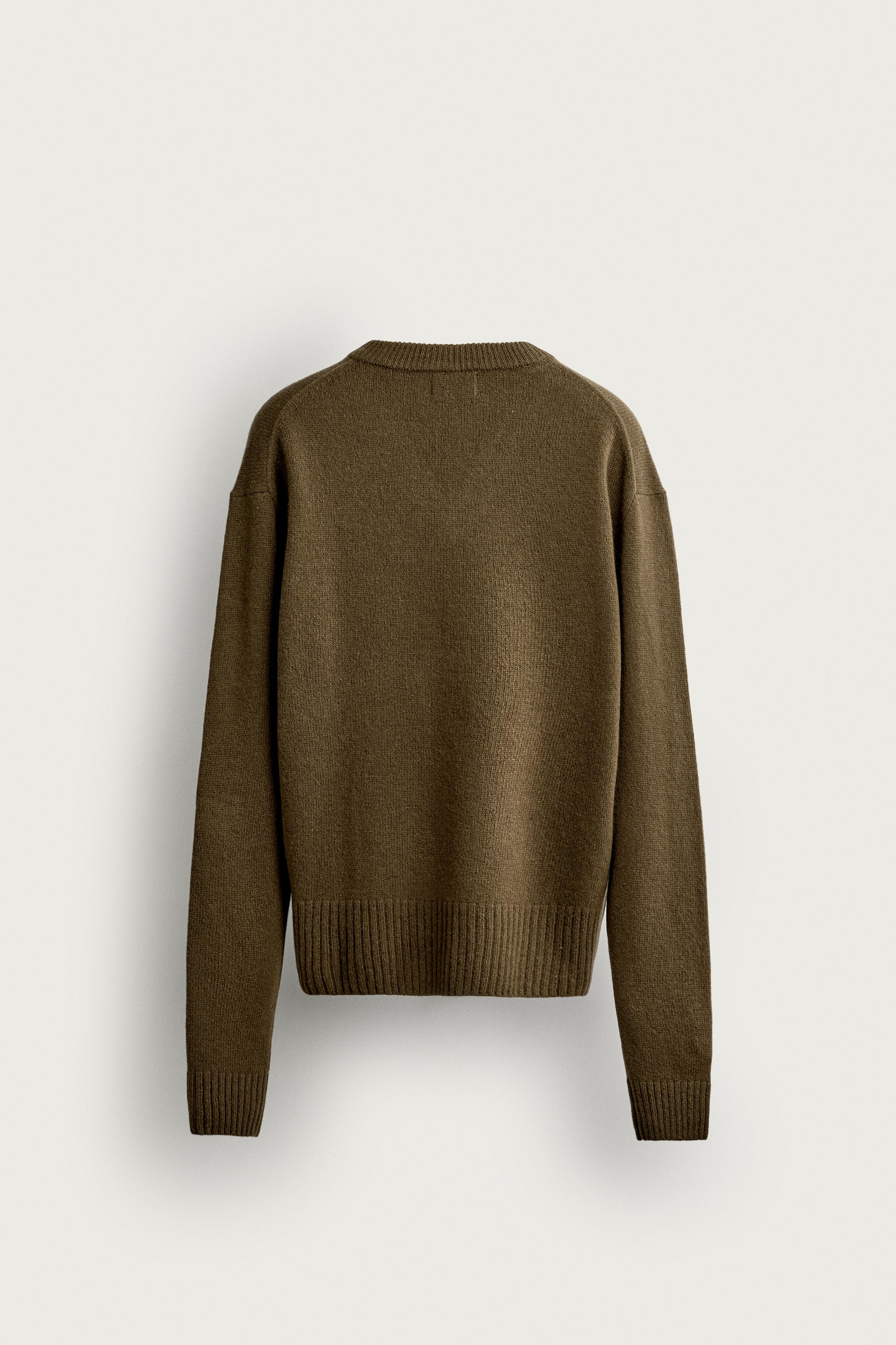 PULL 100 % LAINE COL EN V