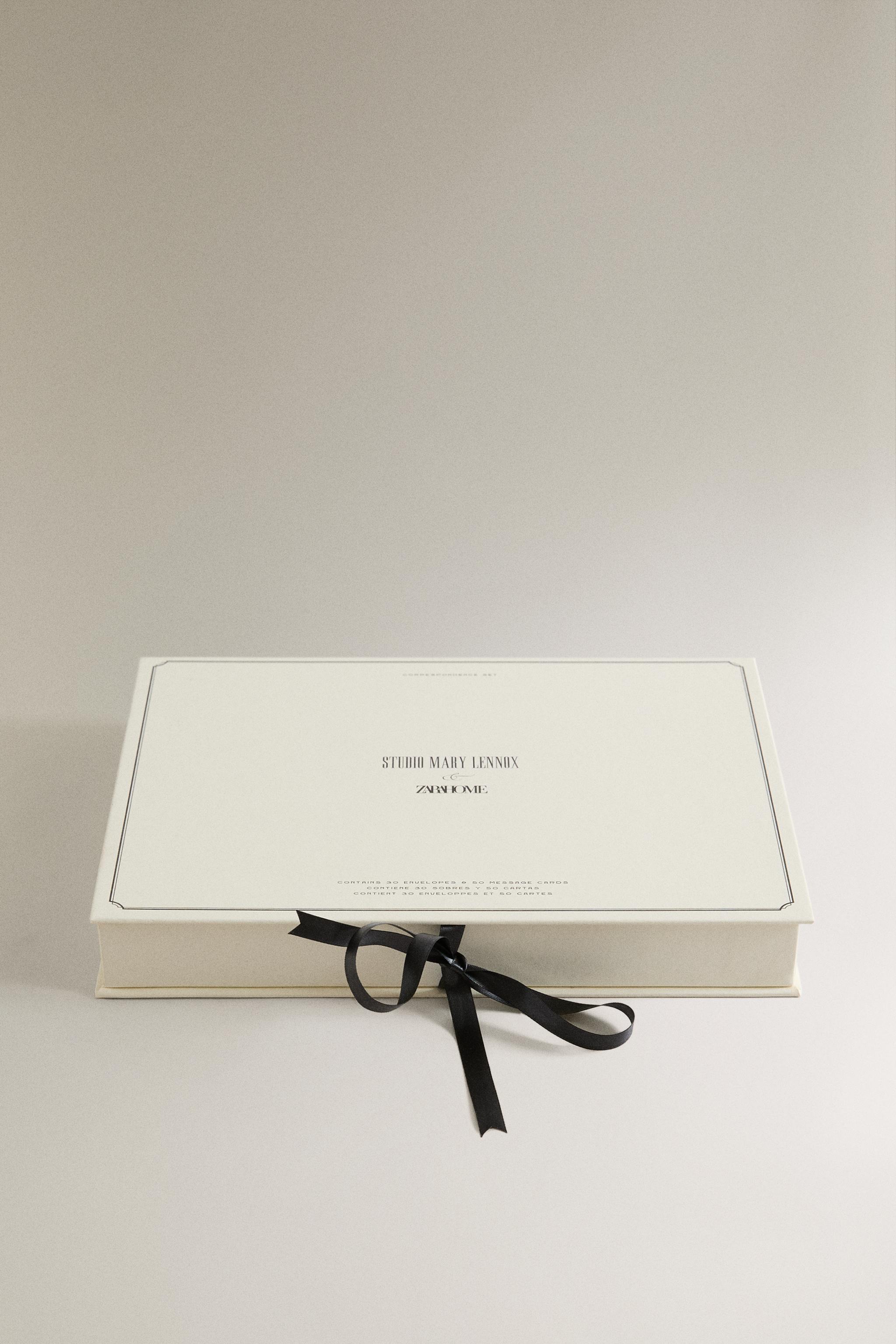 Zara WRITING SET WITH ENVELOPES AND CARDS STUDIO MARY LENNOX — фото 4