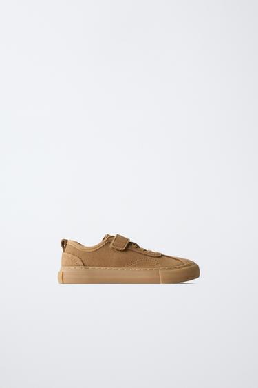 BAMBA BAREFOOT PIEL - tostado de Zara
