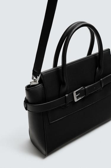 SAC À MAIN CEINTURE - Noir de Zara - Image 5