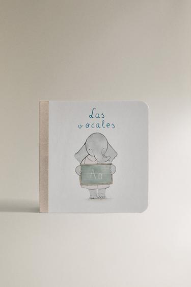 Zara CHILDREN'S ELEPHANT VOWELS BOOK - Multicolored - Image 0