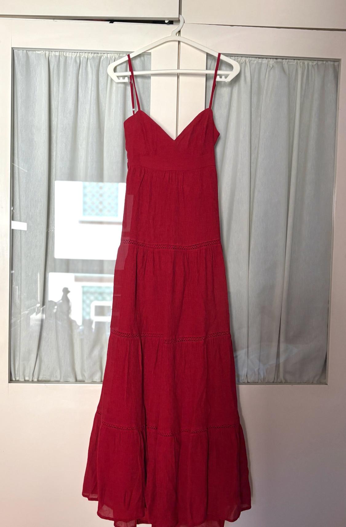 LONG STRAPPY DRESS - Image 2