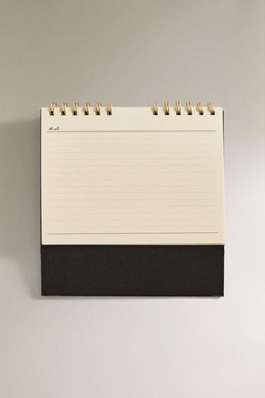 A5 DESK CALENDAR - Black by Zara - Image 4