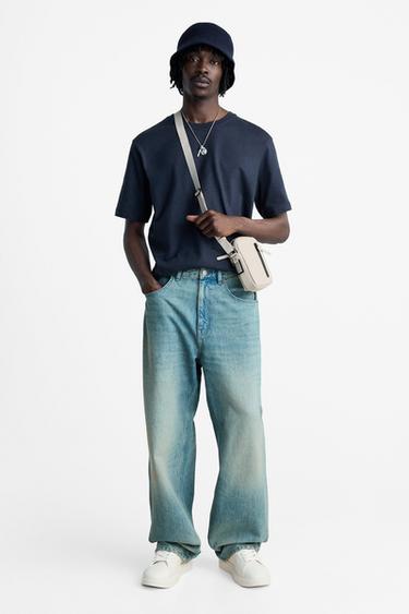 RUBBERISED CROSSBODY BAG - Bone White by Zara - Image 0