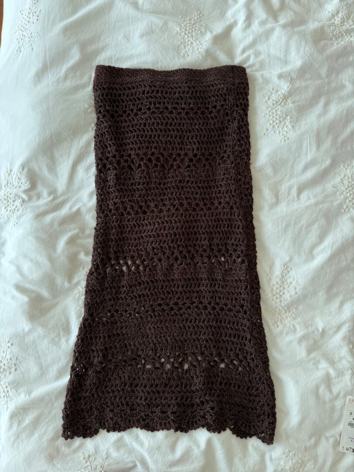CROCHET KNIT SKIRT - Image 7