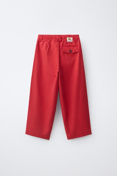FRUIT OF THE LOOM™ CHINO PANTS — Red 2