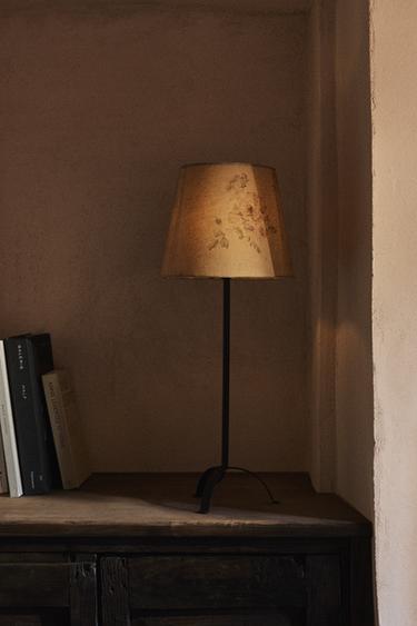LÁMPARA MESA FLORES - Beige de Zara