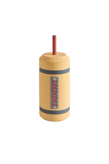 GOBELET AVEC PAILLE ENFANT MONSTRES & CIE ©DISNEY/PIXAR - Jaune de Zara