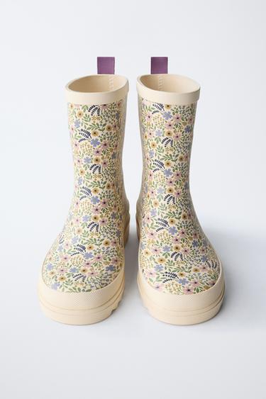 FLORAL WELLIES - White by Zara - Image 3