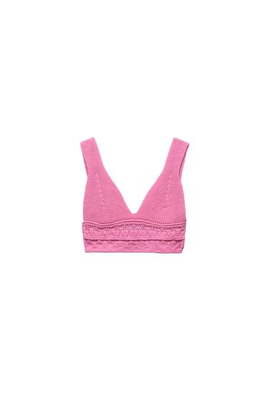 TEXTURED KNIT TOP