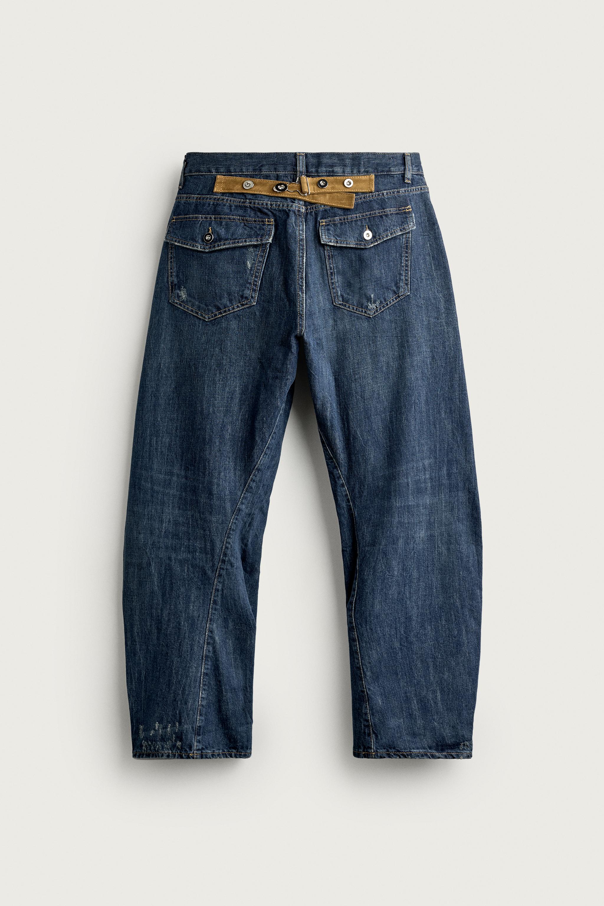 JEANS BARREL FIT COUTURE TOURNÉE