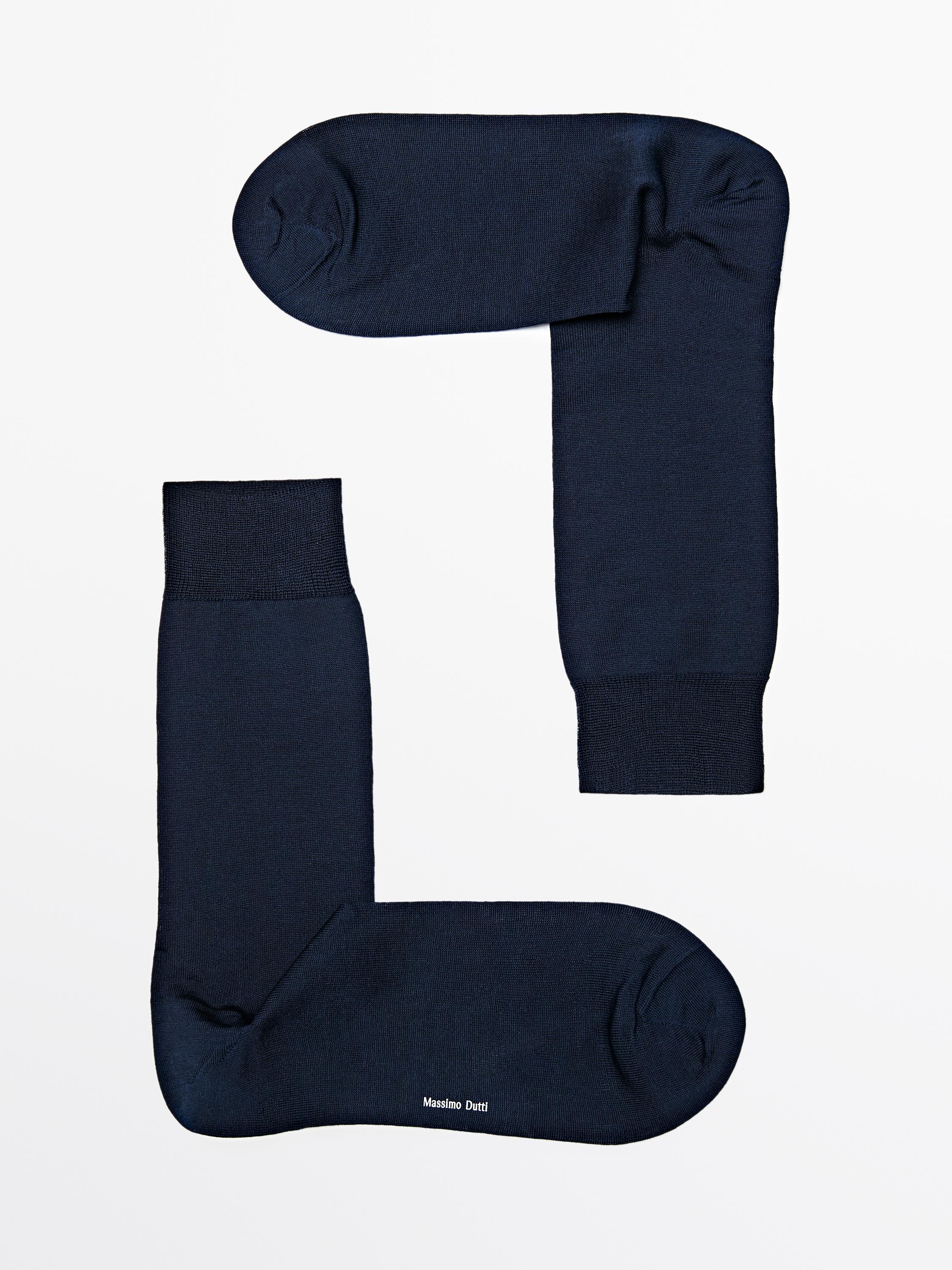 Chaussettes habillées unies