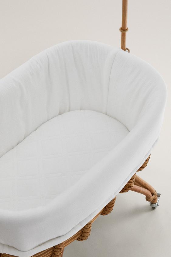 MATELAS MINI-LIT ROTIN - Blanc de Zara - Image 3