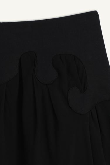 JUPE COURTE BIMATIÈRE ÉDITION LIMITÉE - Noir de Zara - Image 8