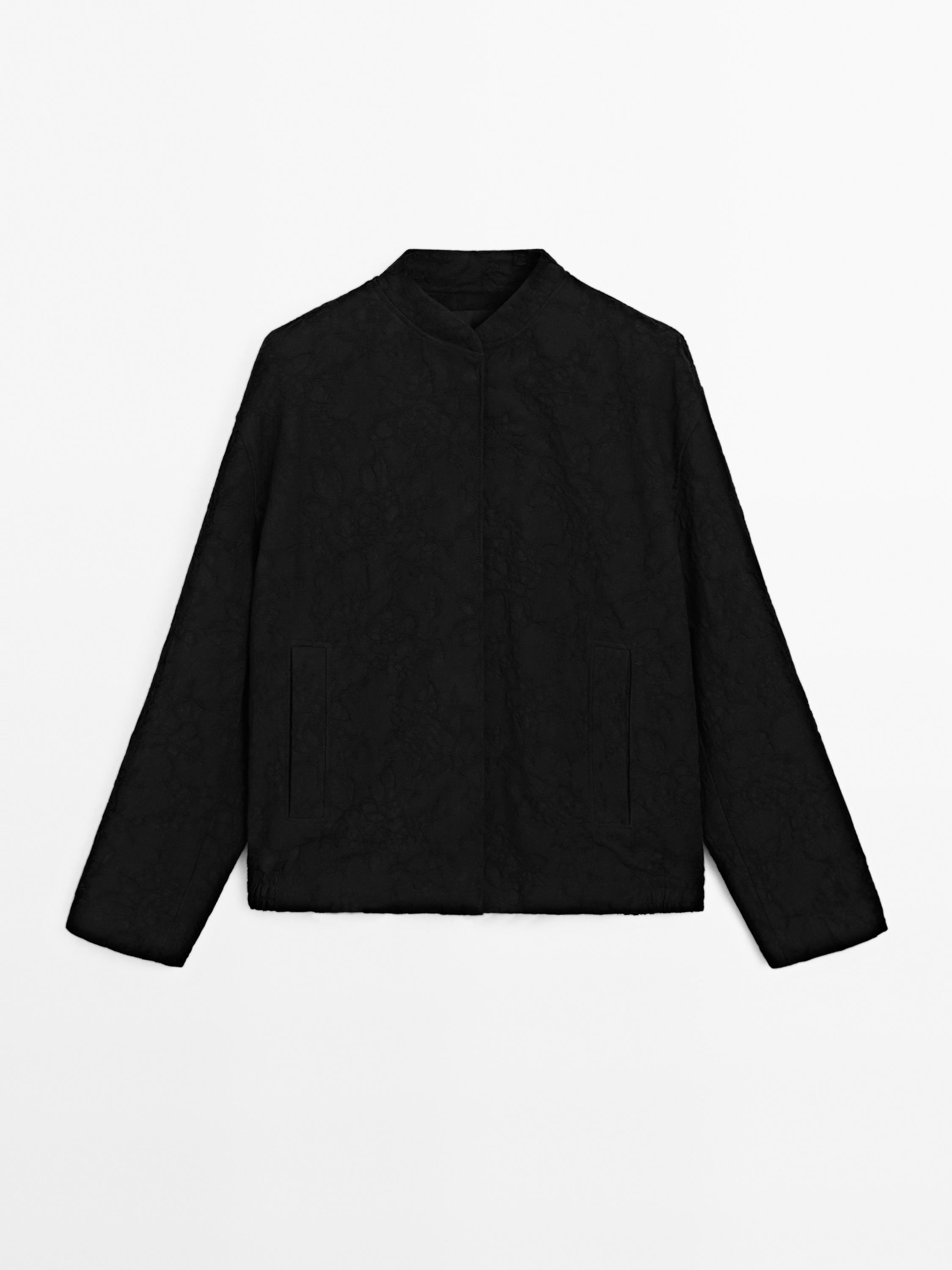 Veste bomber oversize 100 % coton
