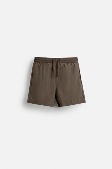MAILLOT DE BAIN CLASSIQUE MOYEN - Marron de Zara