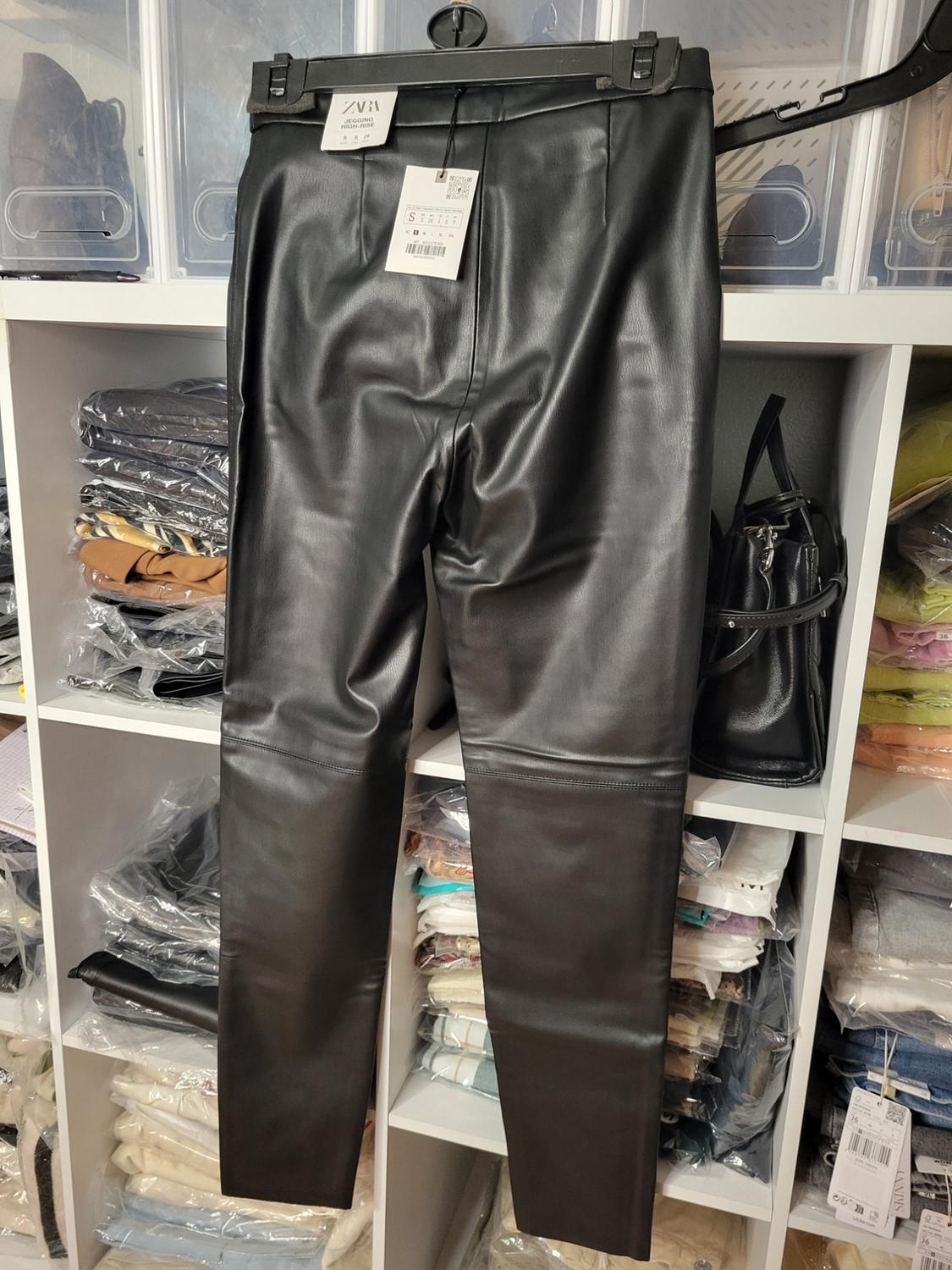 FAUX LEATHER LEGGINGS - Image 2