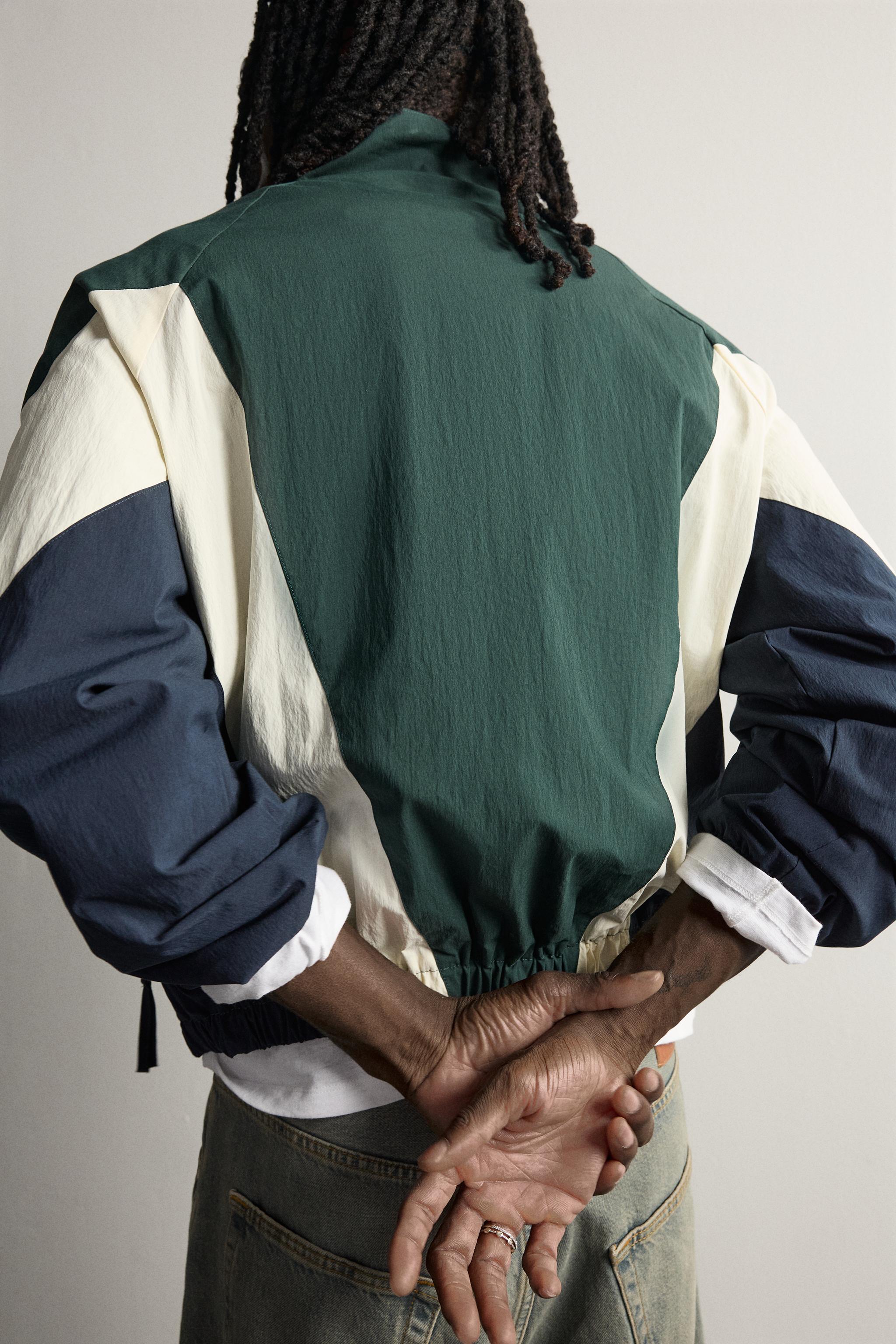 Мужские куртки Zara COLORBLOCK TECHNICAL JACKET — фото 5