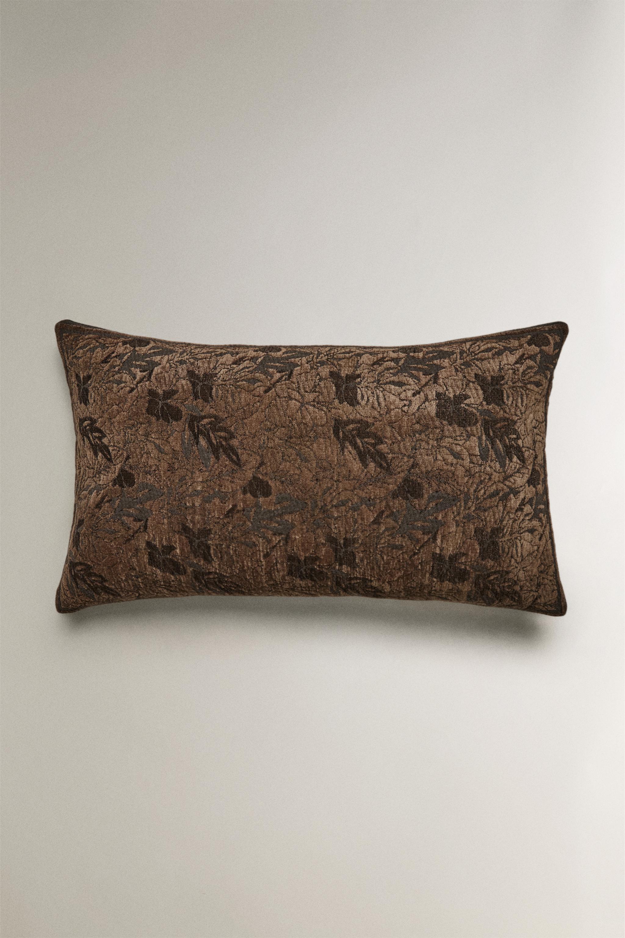 JACQUARD CHENILLE CUSHION COVER